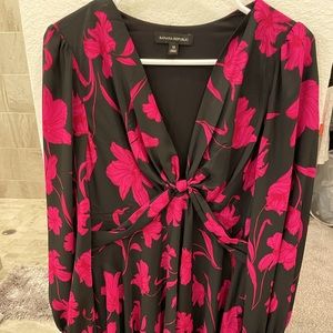 Banana Republic floral dress size 10